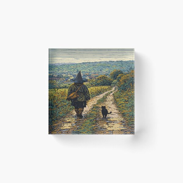Item preview, “The Scholar’s Twilight Walk – Dark Academy Art designed and sold by zoliartdesign.