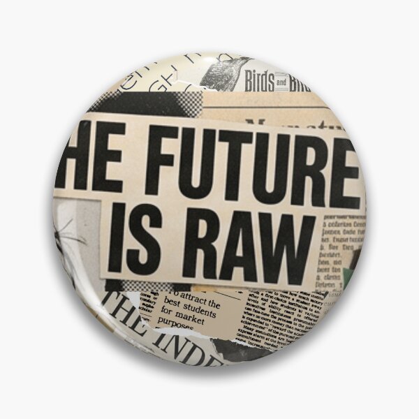 Item preview, The Future Is Raw - Underground Newspaper Collage designed and sold by FatmaAhmed90.