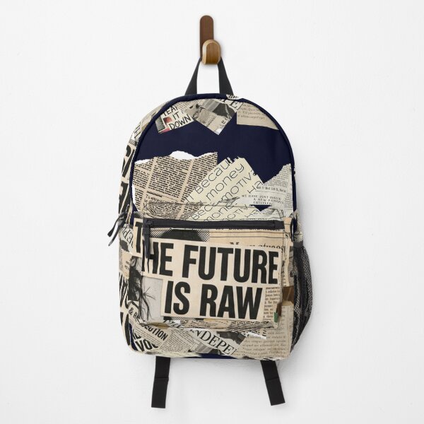 Item preview, The Future Is Raw - Underground Newspaper Collage designed and sold by FatmaAhmed90.