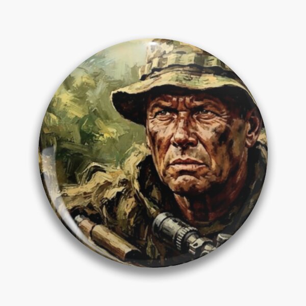 Item preview, Sniper Action Military Fine Art Tribute designed and sold by Art's Diner.