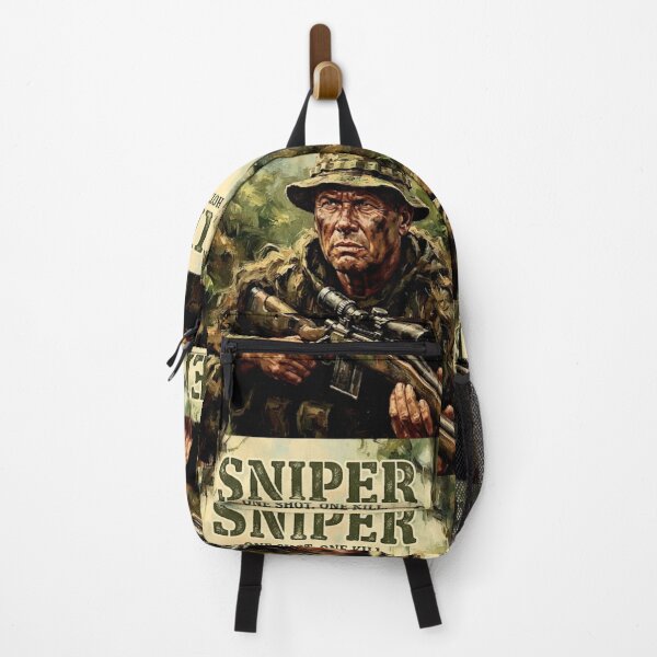 Item preview, Sniper Action Military Fine Art Tribute designed and sold by Art's Diner.