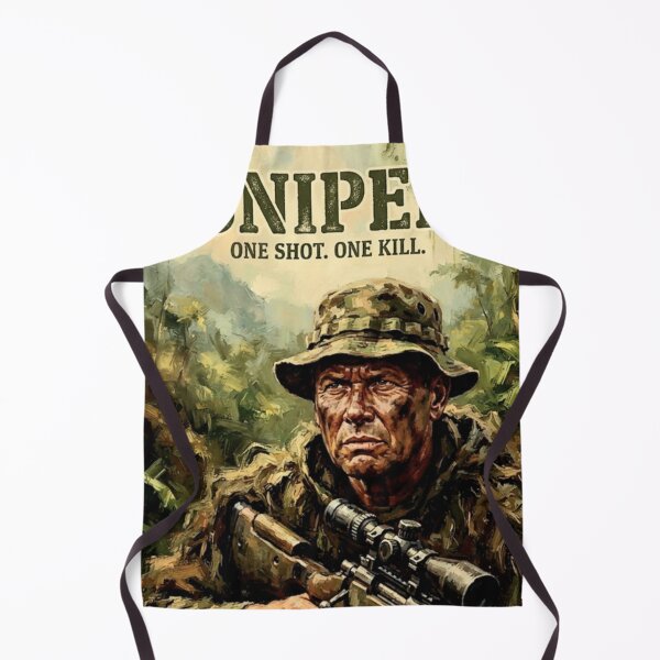 Item preview, Sniper Action Military Fine Art Tribute designed and sold by Art's Diner.