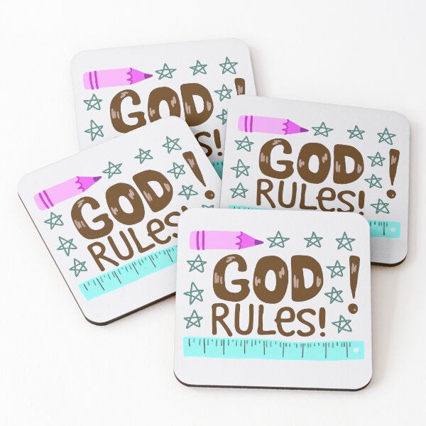Item preview, God Rules Back To School Christian designed and sold by walsvouri.