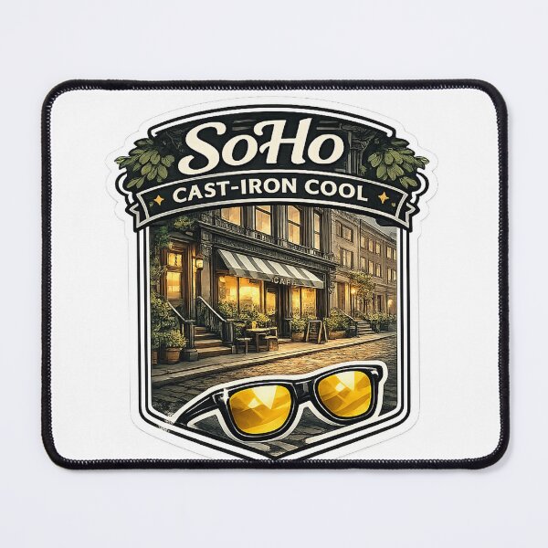 Item preview, SoHo New York Cast-Iron Cool designed and sold by bzdeb.