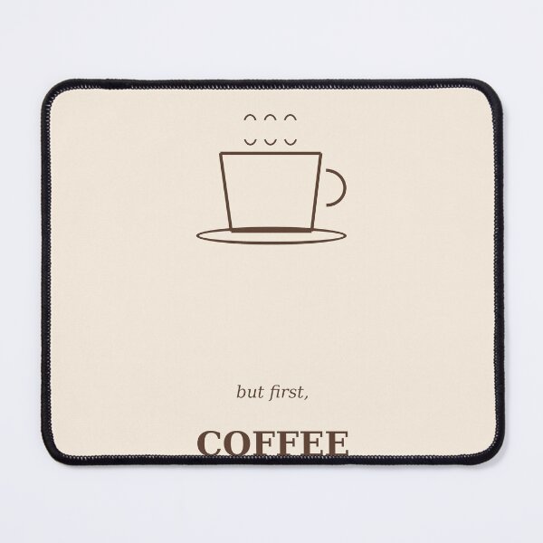 Item preview, But First Coffee Minimalist Line Art designed and sold by kd2010.