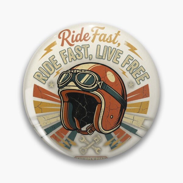 Item preview, Vintage Motorcycle Helmet Tee designed and sold by ThrottleEcho.