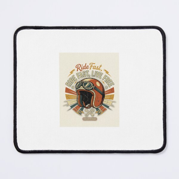 Item preview, Vintage Motorcycle Helmet Tee designed and sold by ThrottleEcho.