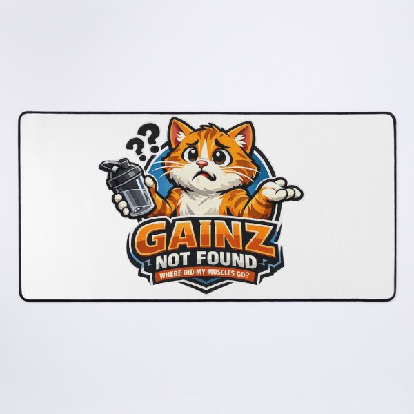 Item preview, Gains I Barely Know Him Funny Sarcastic Cat T-Shirt – Gym Cat Lover Fitness Humor Design designed and sold by AYACHI90.