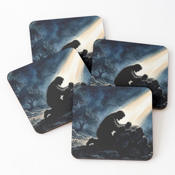Item preview, Jesus Praying in the Garden of Gethsemane designed and sold by MantoSagrado.