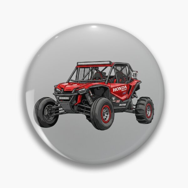 Item preview, Honda Talon Desert Racer Dune Racing Red UTV Graphic designed and sold by Motorline44.