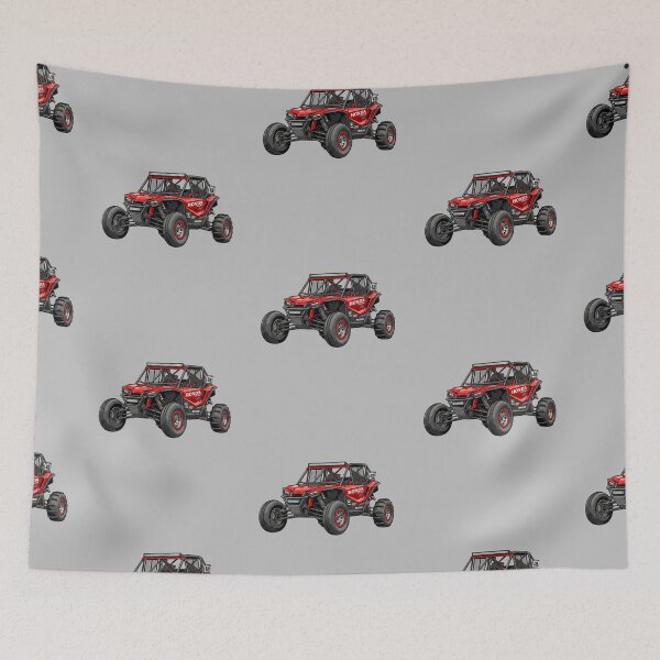 Item preview, Honda Talon Desert Racer Dune Racing Red UTV Graphic designed and sold by Motorline44.