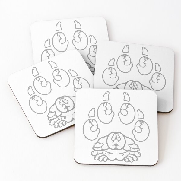 Item preview, Simple but bold is best hidden in the paw  designed and sold by Allhandsgraphics.