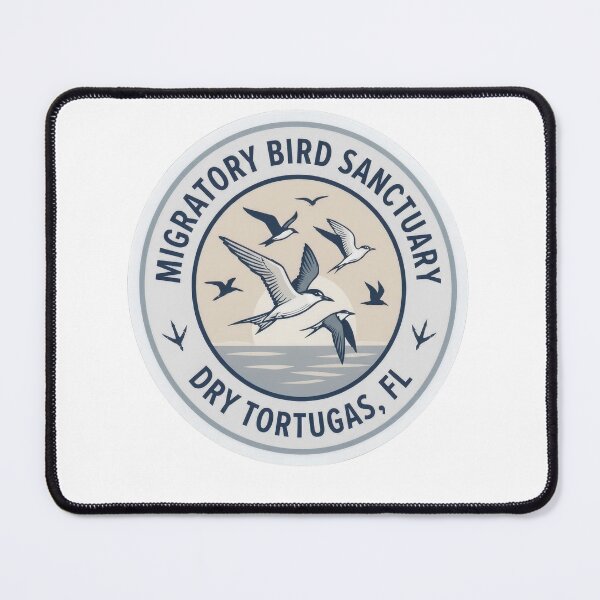 Item preview, Dry Tortugas Florida Migratory Bird Sanctuary Vintage Badge designed and sold by LittleArij.