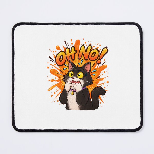 Item preview, Oh No! Scared Cat designed and sold by NucciCollective.