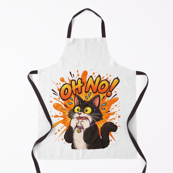 Item preview, Oh No! Scared Cat designed and sold by NucciCollective.