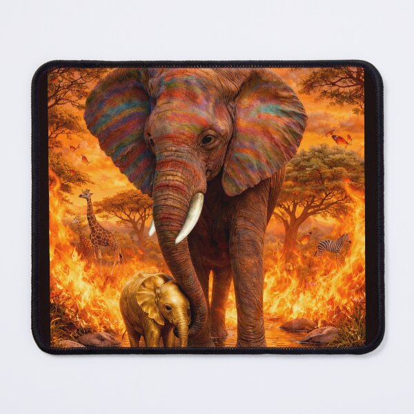 Item preview, The Elephants golden child save our world. designed and sold by Jonsmartdesigns.