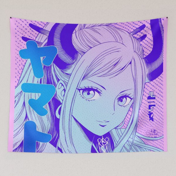 Item preview, Pirate Samurai Horned Babe designed and sold by AnimeArsenalPrints.