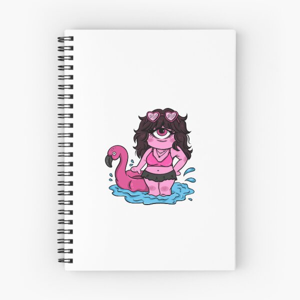 Item preview, Pink Goth Cyclops Girl Sticker Pack designed and sold by nekoOnie.