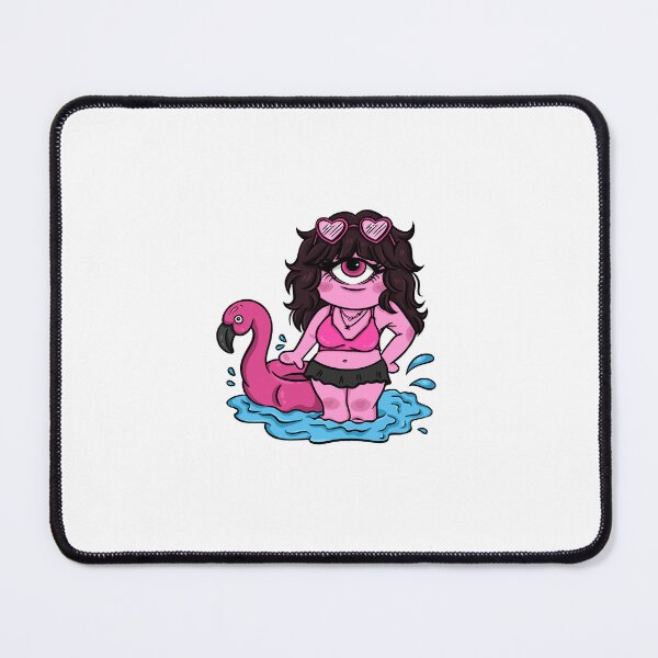 Item preview, Pink Goth Cyclops Girl Sticker Pack designed and sold by nekoOnie.