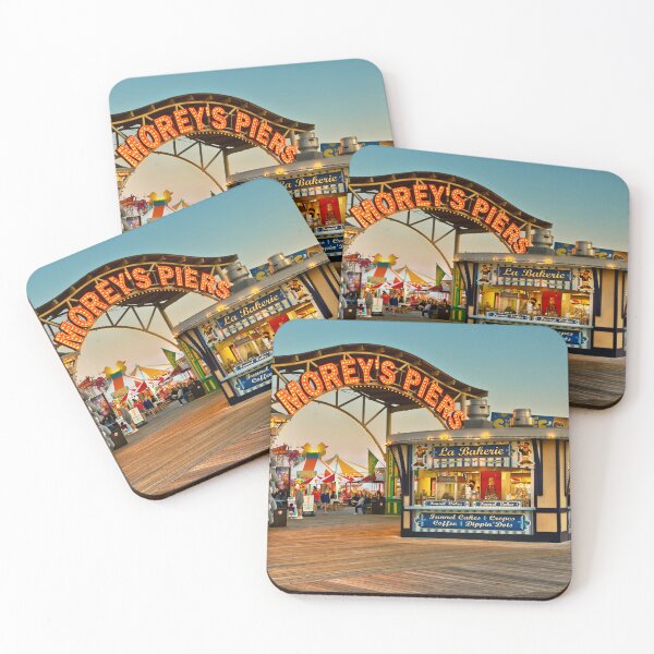 Item preview, City - Wildwood, NJ - Boardwalk - Morey's Piers designed and sold by Mike Savad Photography.