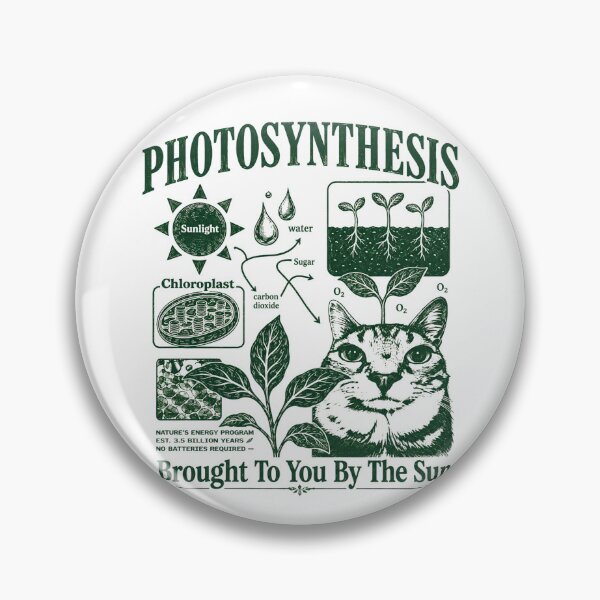 Item preview, Photosynthesis Brought To You By The Sun Science Cat Retro Textbook Biology Diagram Design designed and sold by VGAfanatic.