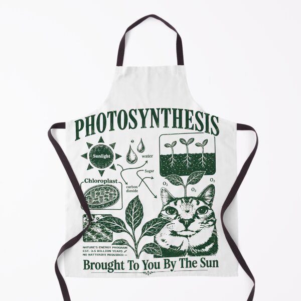 Item preview, Photosynthesis Brought To You By The Sun Science Cat Retro Textbook Biology Diagram Design designed and sold by VGAfanatic.