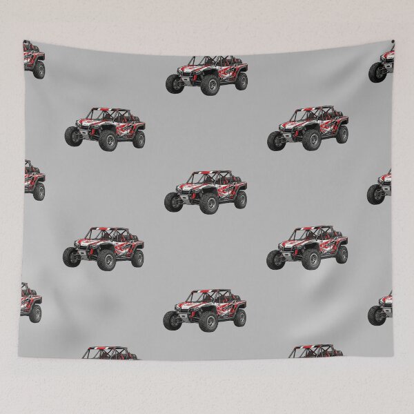 Item preview, Honda Talon Race Livery Red and White Racing UTV Graphic designed and sold by Motorline44.