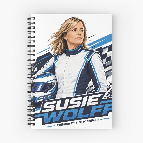 Item preview, Susie Wolff Motorsport Sticker | Train F1 & DTM Driver Racing Fan Art designed and sold by FirstCheck.