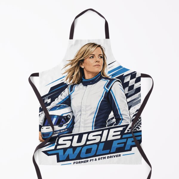 Item preview, Susie Wolff Motorsport Sticker | Train F1 & DTM Driver Racing Fan Art designed and sold by FirstCheck.