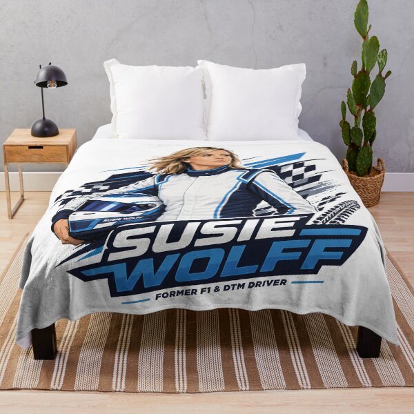 Item preview, Susie Wolff Motorsport Sticker | Train F1 & DTM Driver Racing Fan Art designed and sold by FirstCheck.