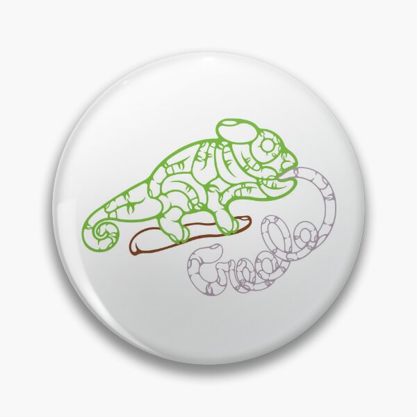 Item preview, Simple but bold is best Creating a chameleon designed and sold by shinysoles.