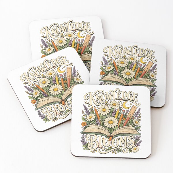 Item preview, Back to school Knowledge in Bloom Open Book Wildflowers Botanical designed and sold by Uglyandcute.