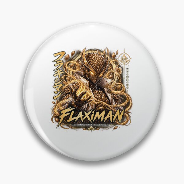 Item preview, Flaximan The Golden Fiber Sovereign designed and sold by Qmeboshy.