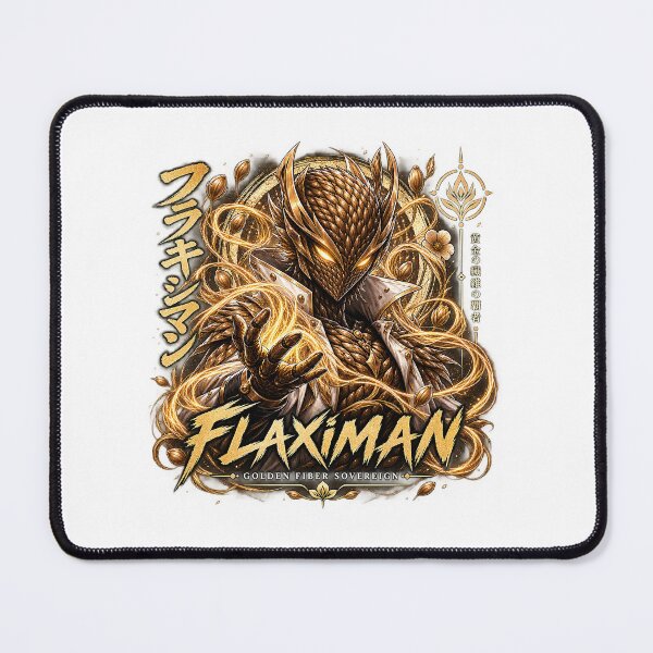 Item preview, Flaximan The Golden Fiber Sovereign designed and sold by Qmeboshy.