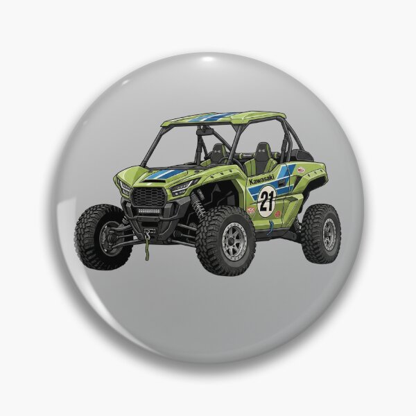 Item preview, Kawasaki Teryx KRX Retro Racing Edition Green UTV Graphic designed and sold by Motorline44.