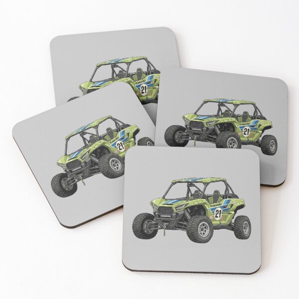 Item preview, Kawasaki Teryx KRX Retro Racing Edition Green UTV Graphic designed and sold by Motorline44.