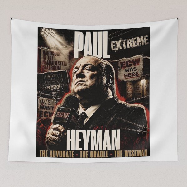 Item preview, Paul Heyman designed and sold by LoveSomethingDifferent.