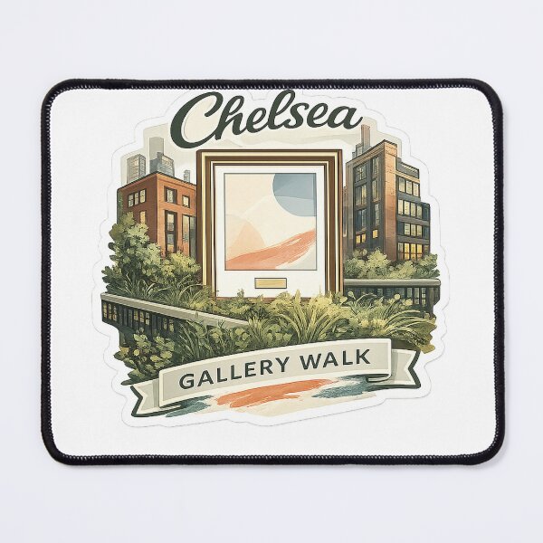 Item preview, Chelsea New York Gallery Walk designed and sold by bzdeb.