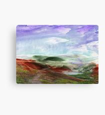 By the Pond Canvas Print