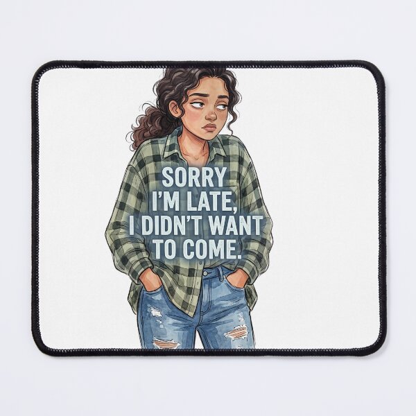 Item preview, SORRY I'M LATE, I DIDN'T WANT TO COME. designed and sold by BestCoolStuff.
