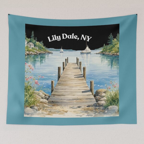 Item preview, Lily Dale on the Lake designed and sold by Where Troubles Melt Like Lemon Drops.
