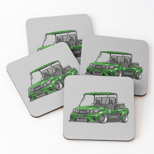 Item preview, Kawasaki Mule PRO-MX Custom Stance Green Utility UTV Graphic designed and sold by Motorline44.