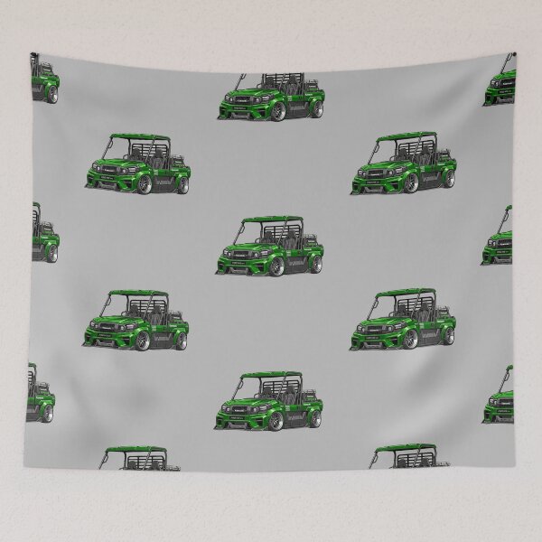 Item preview, Kawasaki Mule PRO-MX Custom Stance Green Utility UTV Graphic designed and sold by Motorline44.