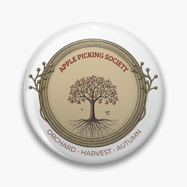 Item preview, Vintage Apple Orchard Emblem designed and sold by Umbrella urban.