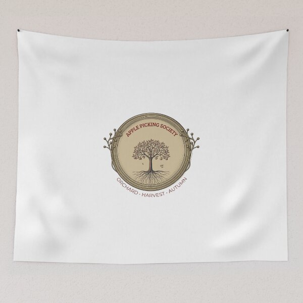 Item preview, Vintage Apple Orchard Emblem designed and sold by Umbrella urban.