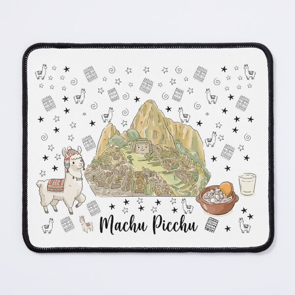 Item preview, Cute Machu Picchu Peru Doodle Art designed and sold by RamyGallery.