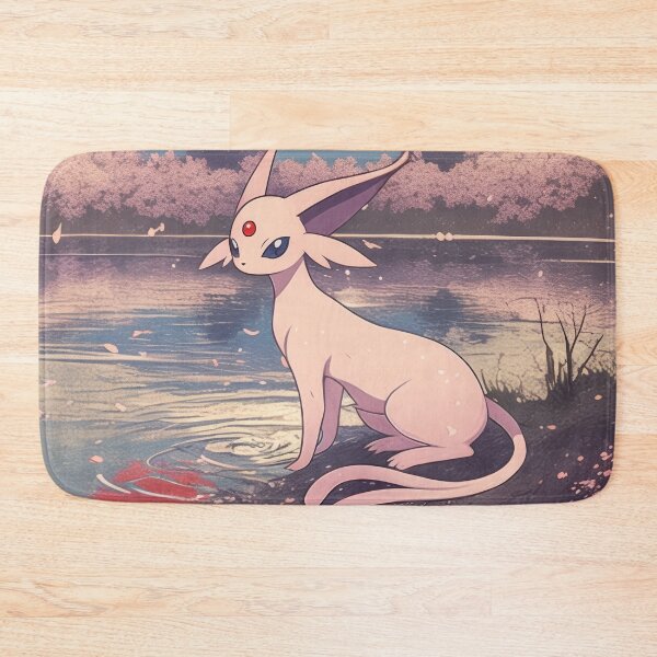Item preview, Espeon Mt.Fuji Lake Side  designed and sold by AnimeArsenalPrints.