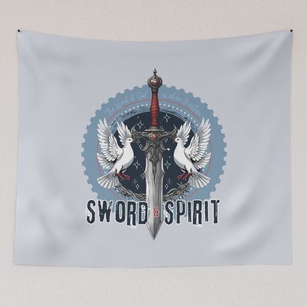 Item preview, Sword & Spirit Hebrews 4:12 Faith Looks Good designed and sold by FaithLooksGood.