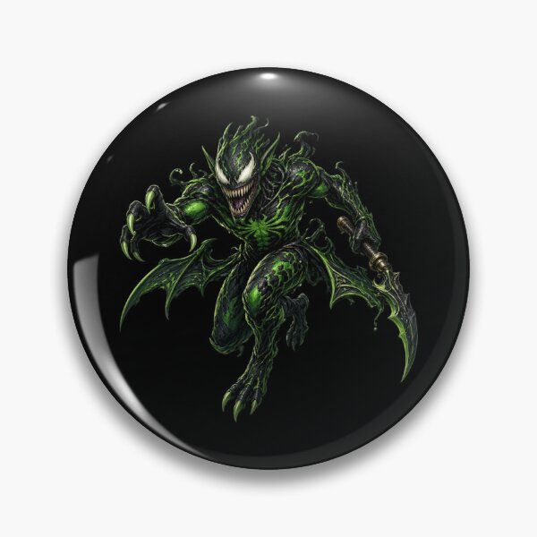 Item preview, Toxic Symbiote Monster designed and sold by ReferenceBureau.