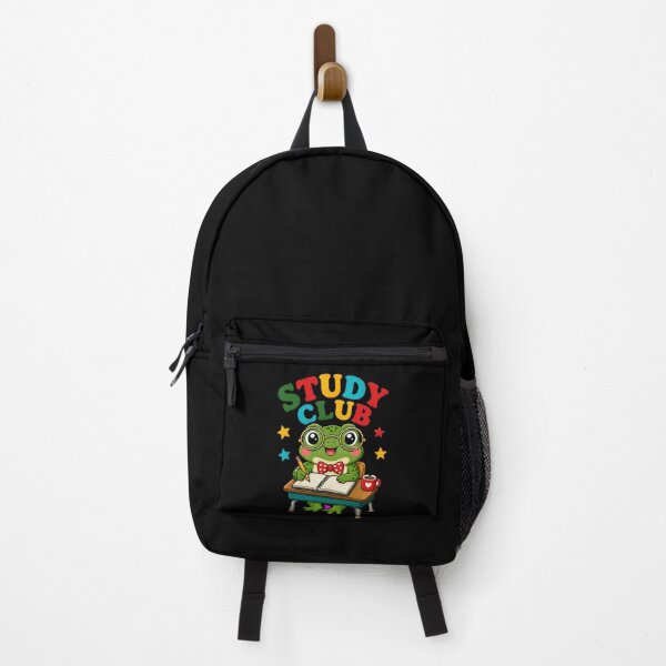 Item preview, Back to school Study Club Cute Frog Student Cottagecore Academia designed and sold by Uglyandcute.